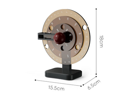 Rotating Acrylic Perpetual Calendar