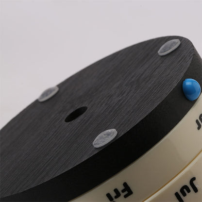 Retro Rotating Perpetual Calendar