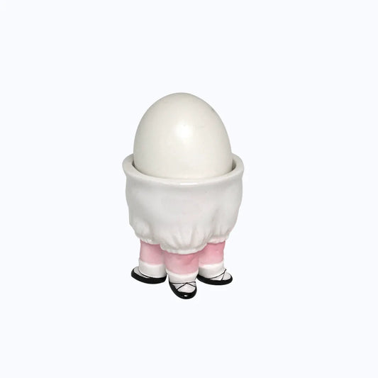 Handmade Ceramic Four-Leg Egg Cup