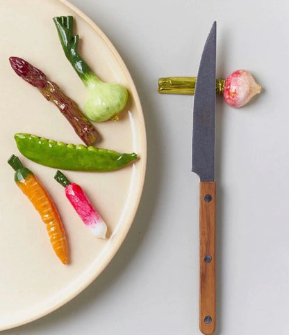 Shinymomo creative ins vegetable ornaments, chopstick rests, chopstick holders, tableware storage, bloggers, fridge magnets, gifts