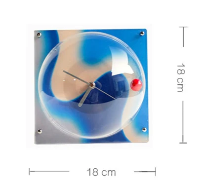 Space Age Gradient Dome Clock