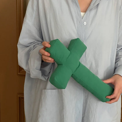 Soft Fabric Cross Cushion – Wall Decor & Hug Pillow