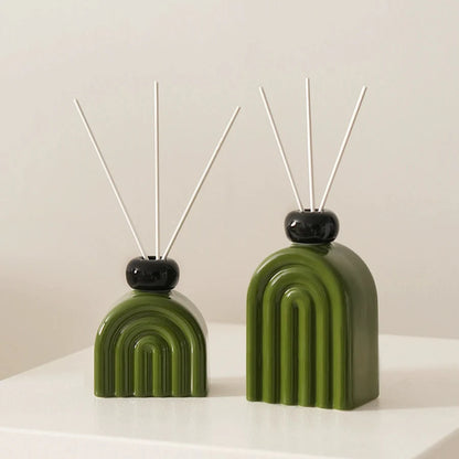 Matisse-Inspired Rainbow Ceramic Diffuser Bottle