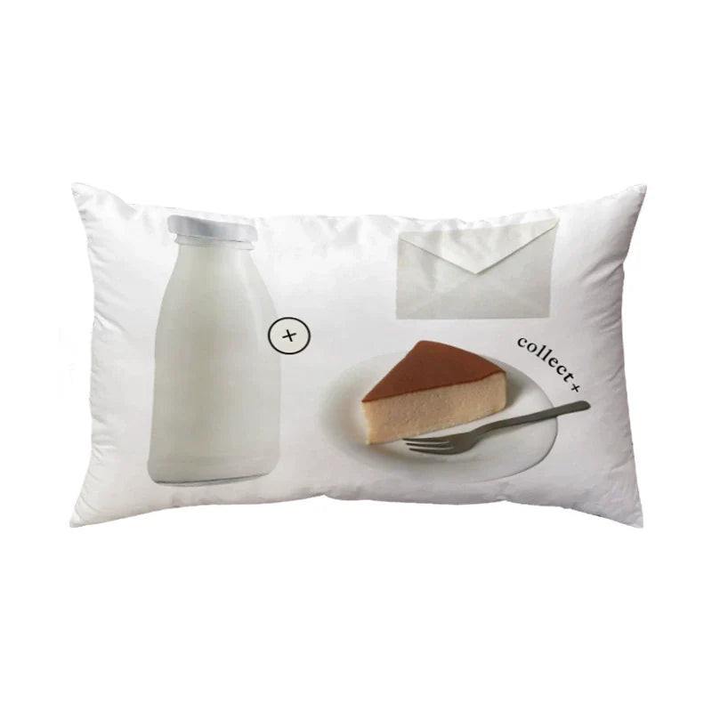 Cotton Pillowcase - Cute Animal & Food Illustration Design (22 Variants)