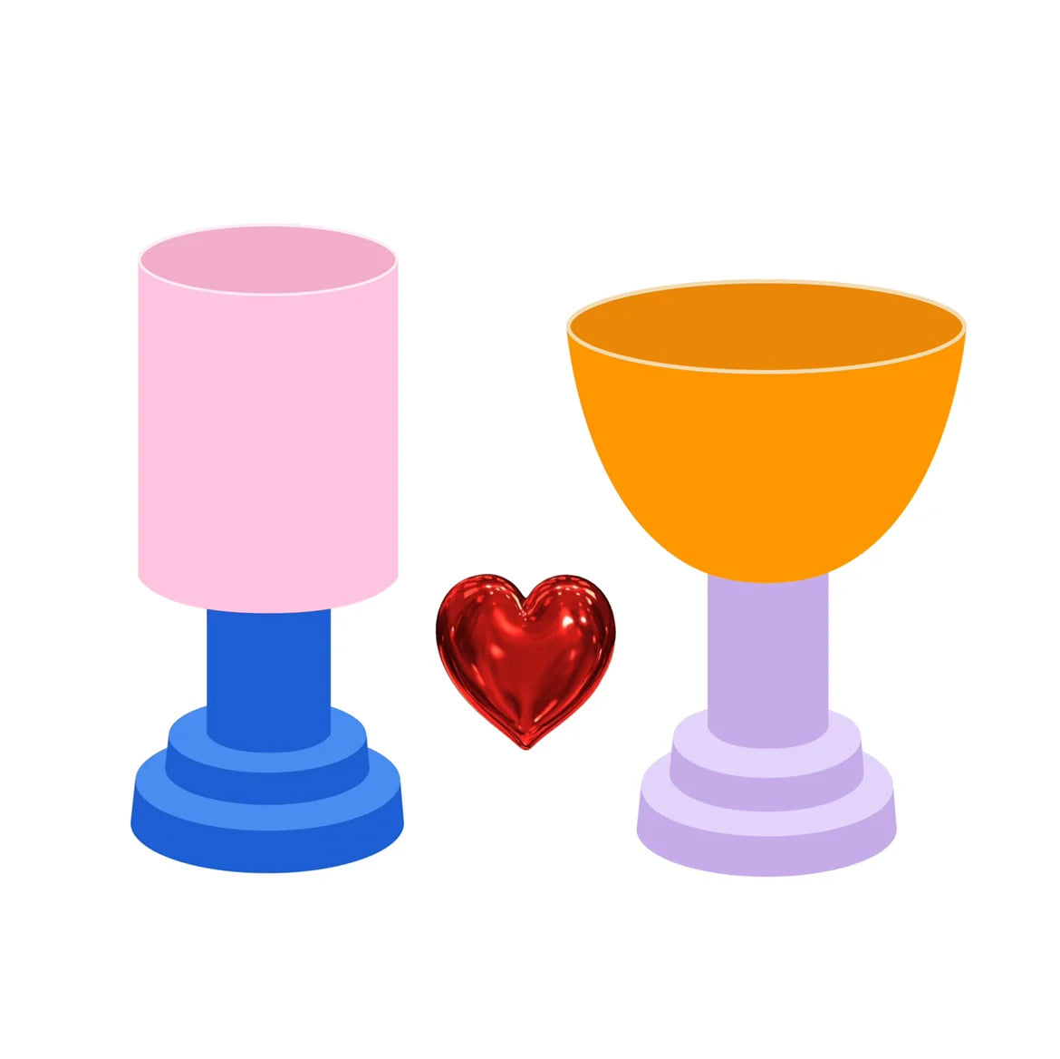 Nordic Handmade Ceramic Pedestal Cups
