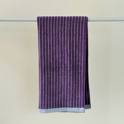 Striped Cotton Bath Towel