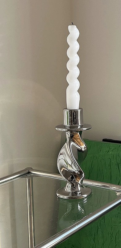 Twist Ceramic Candle Holder