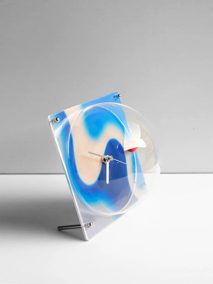 Space Age Gradient Dome Clock