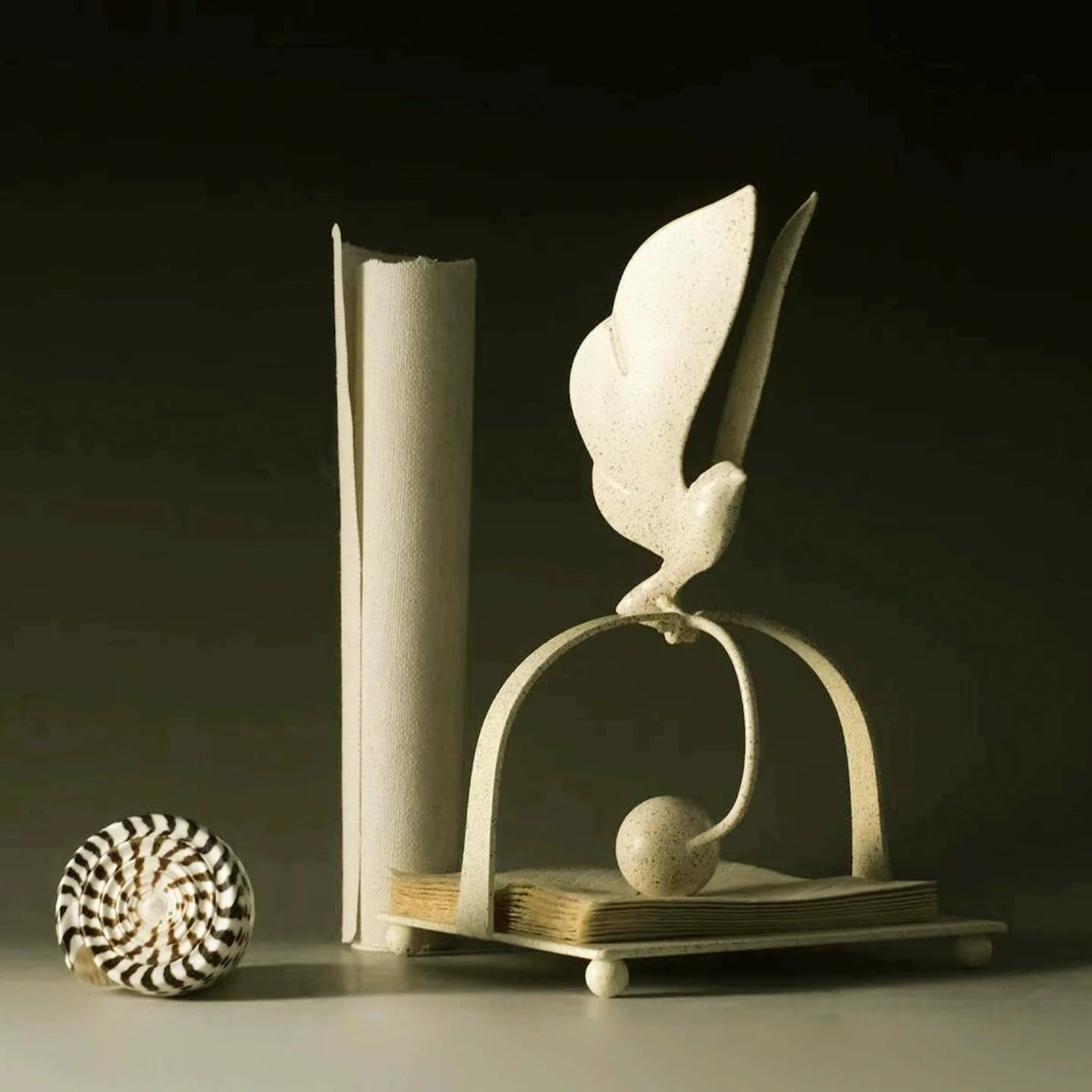 Stray Birds Metal Napkin Holder