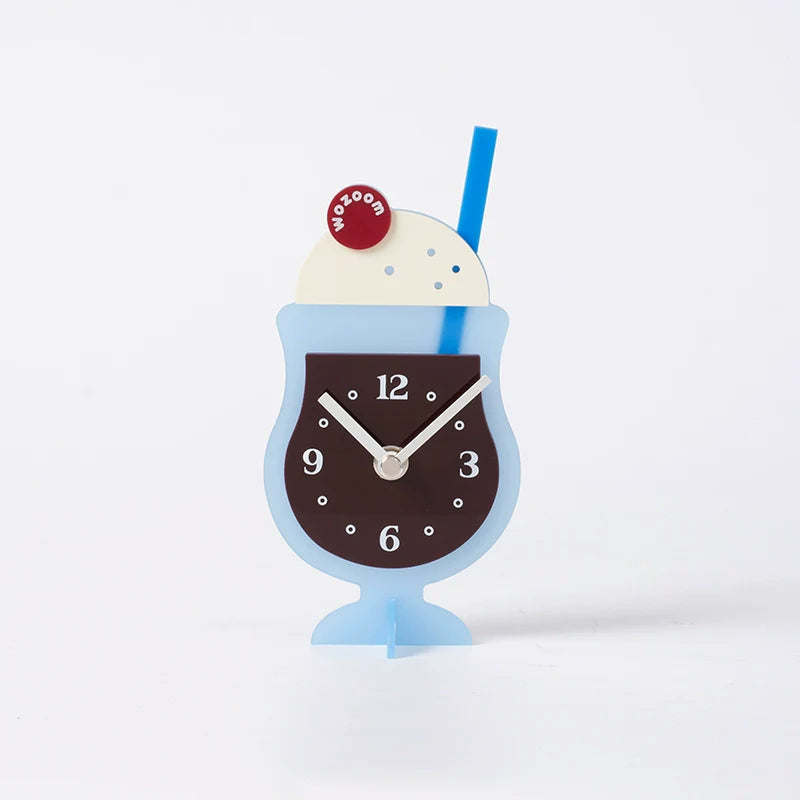 Ice Cream Parfait Desk Clock