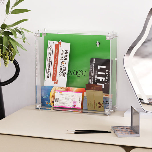 Acrylic Ticket & Photo Display Case