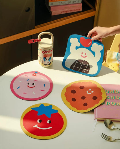 Tomato Silicone Coaster & Table Mat