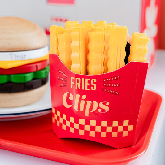 French Fries Magnetic Snack Clip