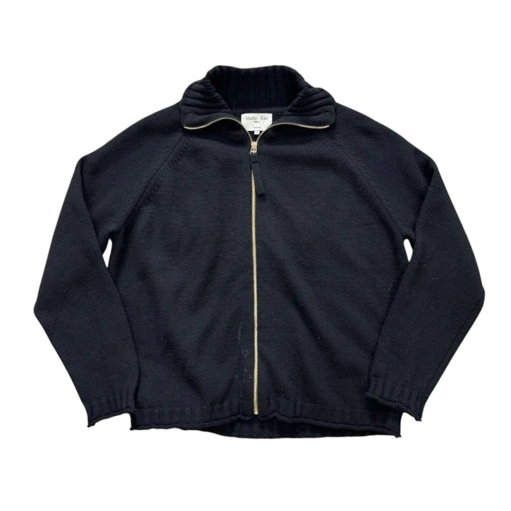 Matin Kim Knit Zip-Up (Size M)