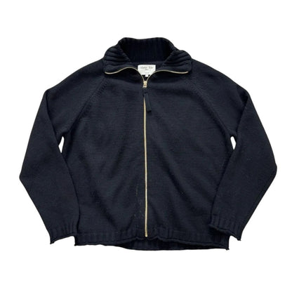 Matin Kim Knit Zip-Up (Size M)