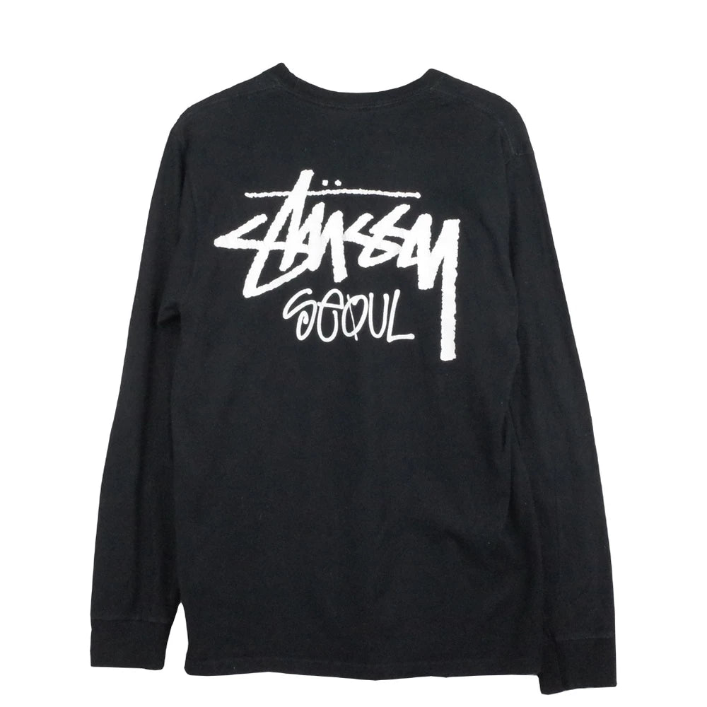 Stüssy Seoul  Long-Sleeve T-Shirt (Size M)