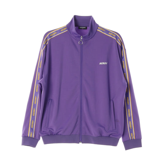 NERDY Purple Track Zip-Up Jacket (M)