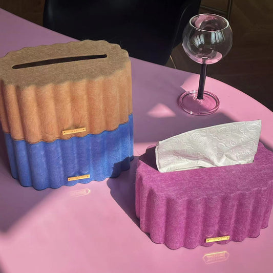 Color options for S’more Cookies tissue box in 7 shades