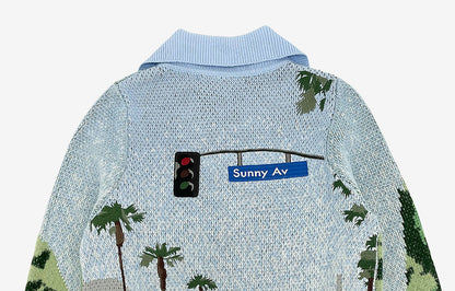 House of Sunny “Hollywood” Knit Sweater (UK 8)