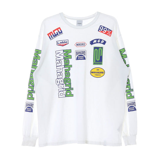 Mahagrid White Sweatshirt (XL)