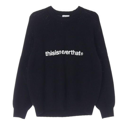 thisisneverthat Black Knit Sweater (M)