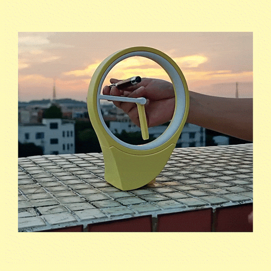 Floating Hands Gravity Clock