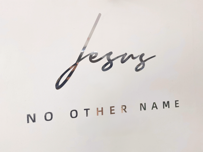 Wall-Mounted Cross Art – with Sticker