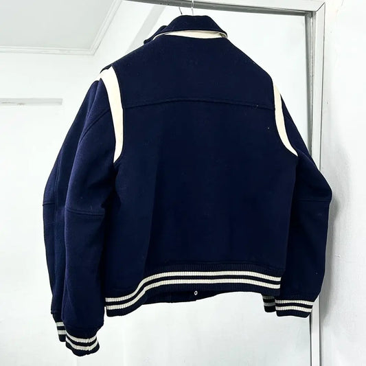 Marithe François Girbaud Wool Varsity Jacket (Size M)