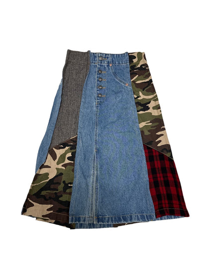 Andersson Bell Detailed Denim Long Skirt (Size 27)