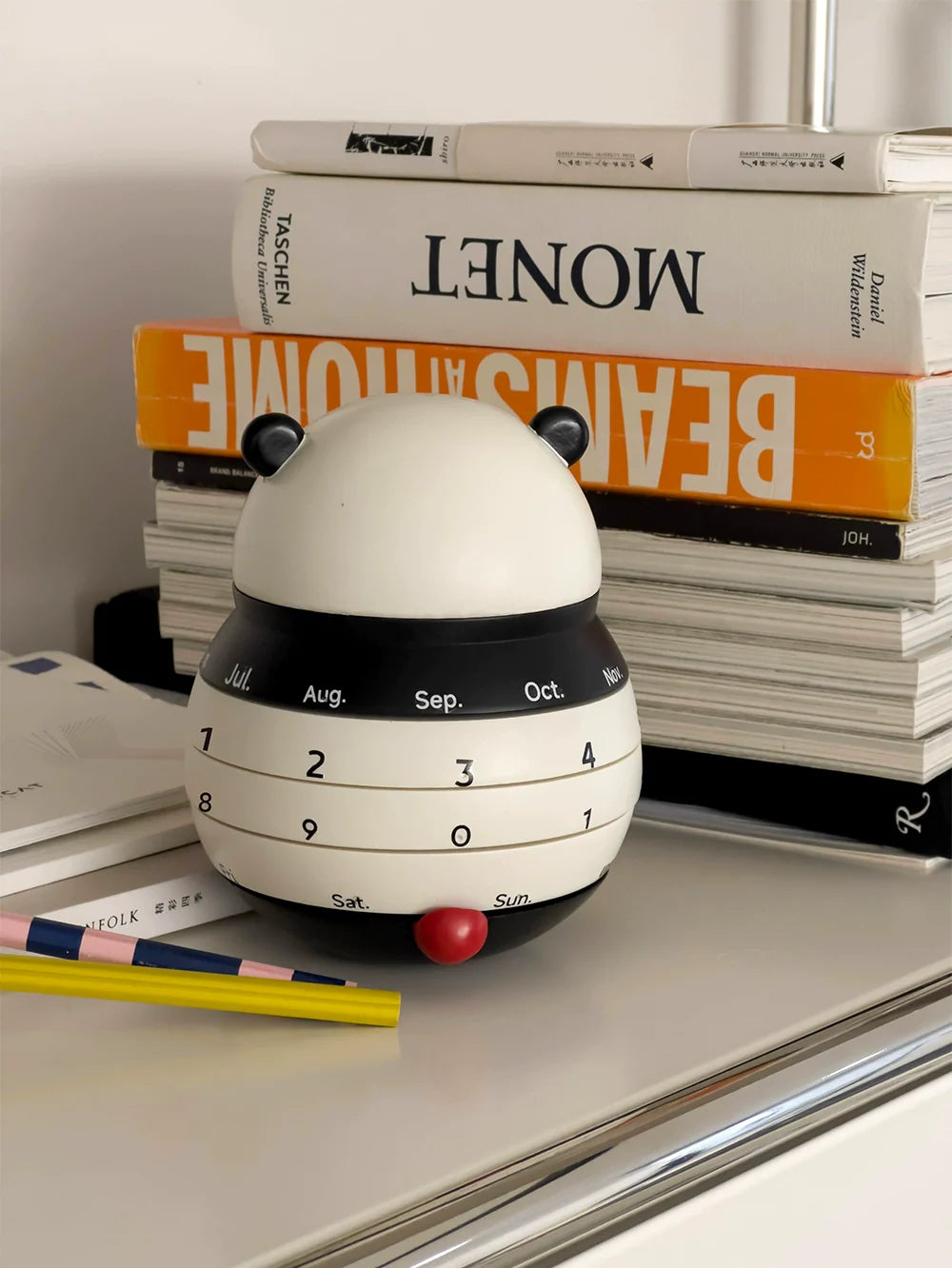 Minimalist calendar for desk decor and organization
