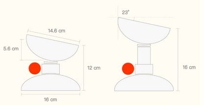 Adjustable Tilt Pet Bowl